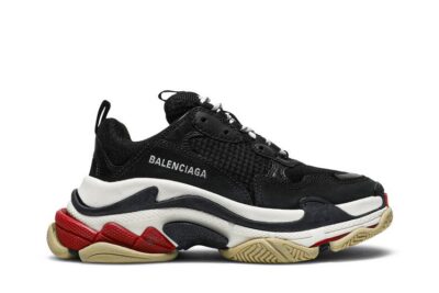 Triple S Black White Red