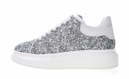 Alexander McQueen Metallic Silver - Image 2