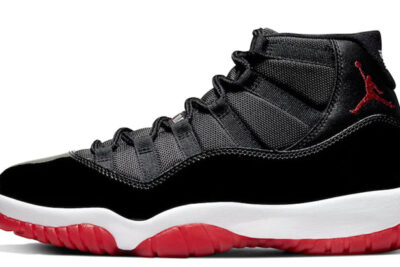 NIKE AIR JORDAN 11 BLACK X RED