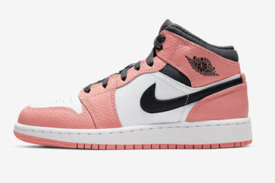 AIR JORDAN 1 MID GS PINK QUARTZ