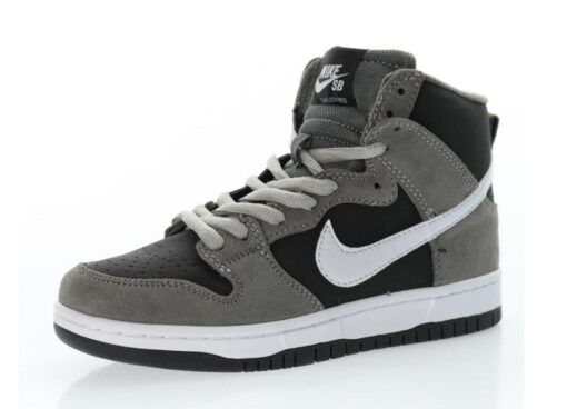 NIKE SB DUNK HIGH DARK BLACK WHITE - Image 2