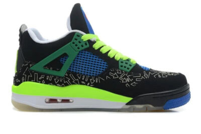 NIKE AIR JORDAN 4 BLACK X GREEN