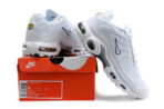NIKE AIR MAX TN PLUS WHITE BLACK LOGO - Image 4