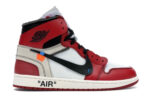 NIKE JORDAN 1 OFF WHITE RETRO RED - Image 2