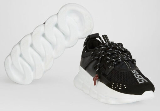 VERSACE CHAIN REACTION BLACK WHITE - Image 3