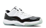 NIKE AIR JORDAN 11 LOW WHITE X BLACK