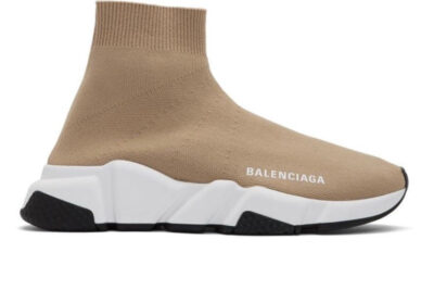 BALENCIAGA SPEED TRAINER BEIGE
