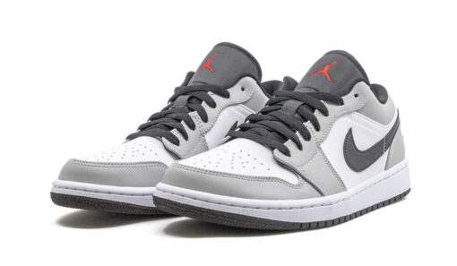 NIKE AIR JORDAN 1 LOW LIGHT SMOKE GREY - Image 2