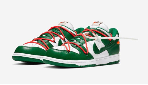 NIKE SB DUNK LOW OFF-WHITE PINE GREEN - Image 4