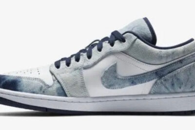 NIKE AIR JORDAN 1 LOW WASHED DENIM