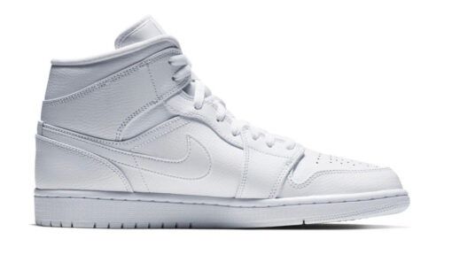 NIKE AIR JORDAN 1 TRIPLE WHITE - Image 3