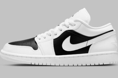 NIKE AIR JORDAN 1 LOW WHITE BLACK