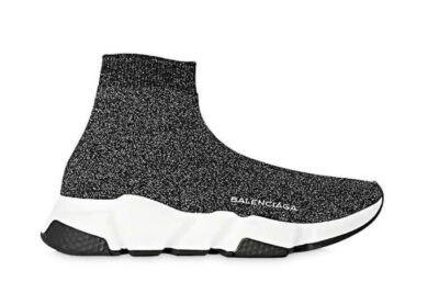 Balenciaga Speed Trainer Black Glitter