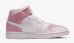 NIKE AIR JORDAN WMNS MID WHITE DIGITAL PINK - Image 2