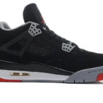 NIKE AIR JORDAN 4 BLACK (GREY X RED)