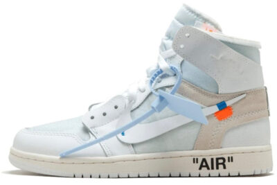 NIKE JORDAN 1 OFF WHITE RETRO WHITE