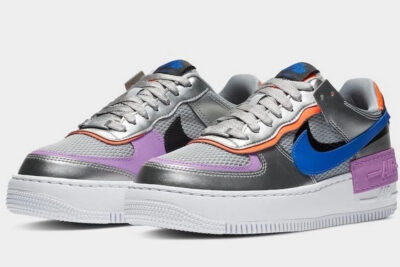 NIKE AIR FORCE SHADOW METALIC PURPLE