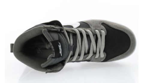NIKE SB DUNK HIGH DARK BLACK WHITE - Image 4