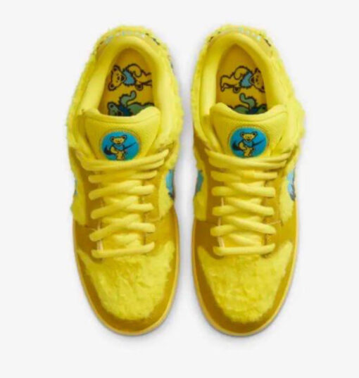 NIKE SB DUNK LOW GRATEFUL DEAD BEAR YELLOW - Image 2