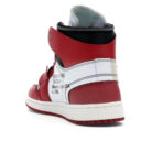 NIKE JORDAN 1 OFF WHITE RETRO RED - Image 3
