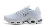 NIKE AIR MAX TN PLUS WHITE BLACK LOGO