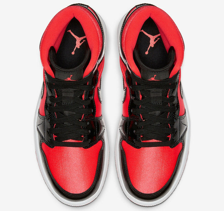 NIKE AIR JORDAN 1 MID BRIGHT CRIMSON – Highclassrep