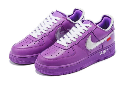 NIKE AIR FORCE X OFF WHITE 20 LILA - Image 4