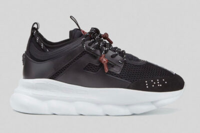VERSACE CHAIN REACTION BLACK WHITE