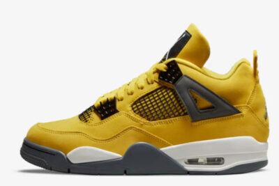 NIKE AIR JORDAN 4 RETRO LIGHTNING YELLOW