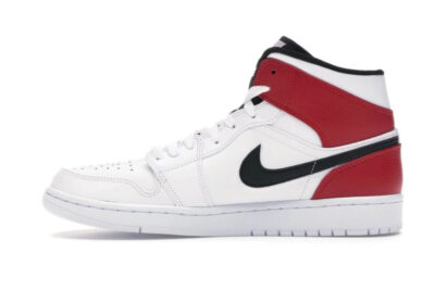 NIKE AIR JORDAN 1 MID WHITE RED