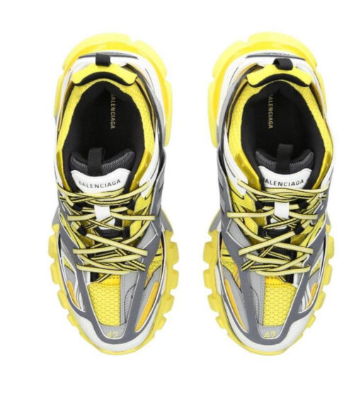 Balenciaga Track Sneakers Yellow - Image 3