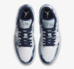 NIKE AIR JORDAN 1 LOW WASHED DENIM - Image 3