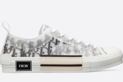 OBLIQUE B23 LOW WHITE BLACK