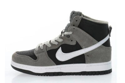 NIKE SB DUNK HIGH DARK BLACK WHITE