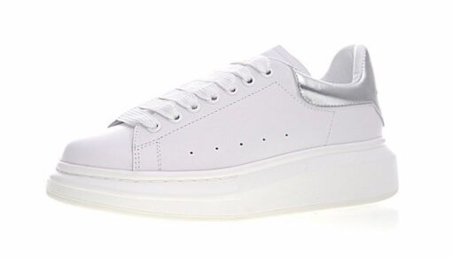 ALEXANDER MCQUEEN WHITE SILVER