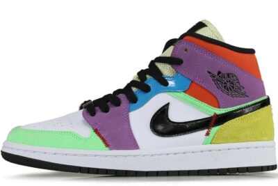 NIKE AIR JORDAN 1 MID MULTICOLOR