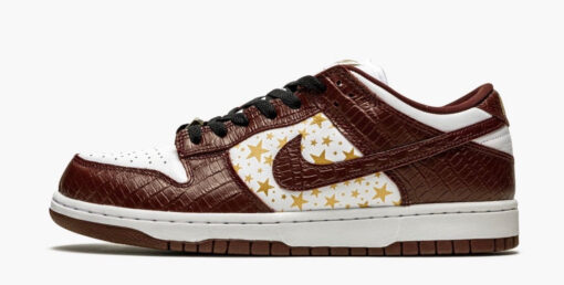 NIKE SB DUNK LOW SUPREME BROWN