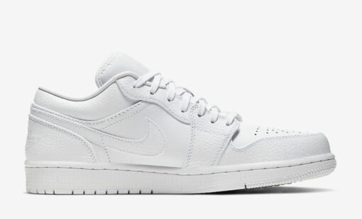 NIKE AIR JORDAN 1 LOW WHITE - Image 2