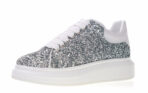 Alexander McQueen Metallic Silver