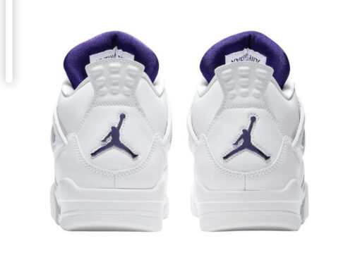 NIKE AIR JORDAN 4 METALIC PURPLE - Image 3