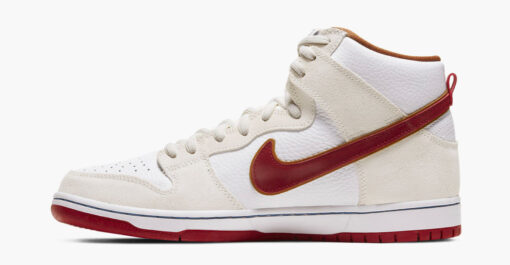 NIKE SB DUNK HIGH TEAM CRIMSON