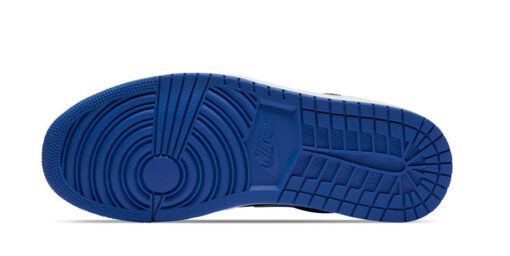 NIKE AIR JORDAN 1 LOW BLACK LASER BLUE - Image 4