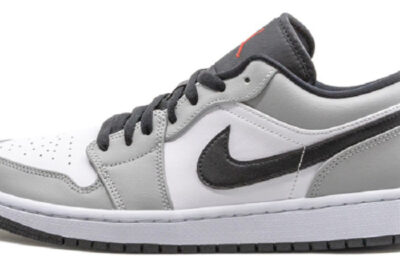 NIKE AIR JORDAN 1 LOW LIGHT SMOKE GREY