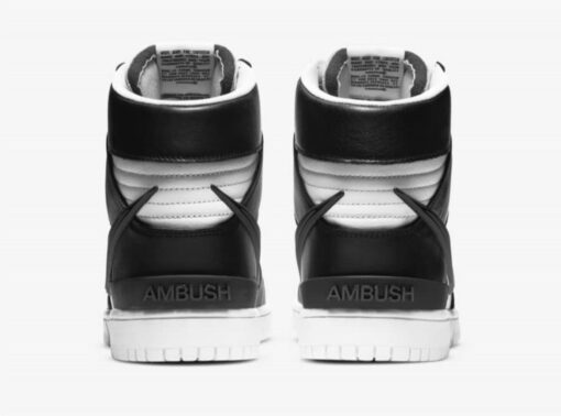 NIKE SB DUNK HIGH X AMBUSH BLACK - Image 5