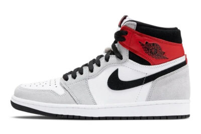 NIKE AIR JORDAN 1 RETRO HIGH SMOKE GREY RED