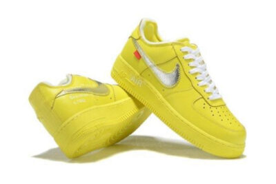 NIKE AIR FORCE X OFF WHITE 20 YELLOW