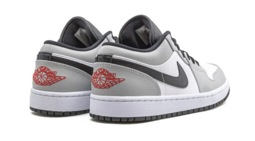 NIKE AIR JORDAN 1 LOW LIGHT SMOKE GREY - Image 3