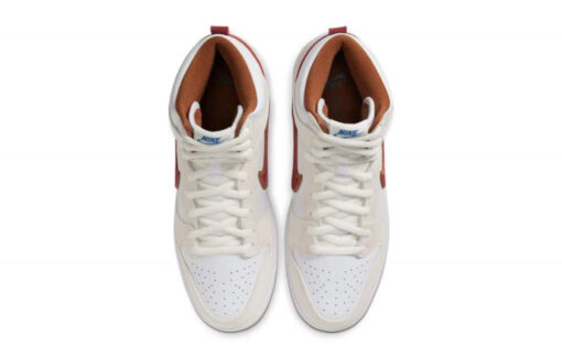 NIKE SB DUNK HIGH TEAM CRIMSON - Image 3