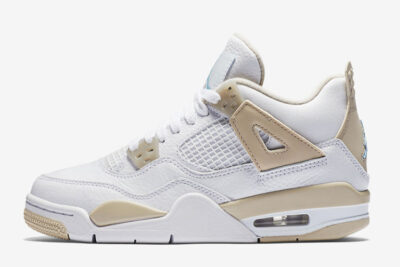 NIKE AIR JORDAN 4 WHITE LIGHT SAND