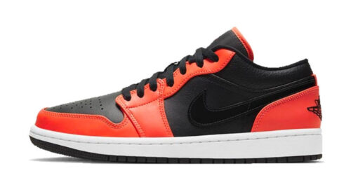 NIKE AIR JORDAN 1 LOW ORANGE BLACK